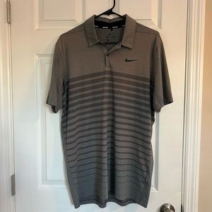 Men’s Nike gray golf shirt, size medium